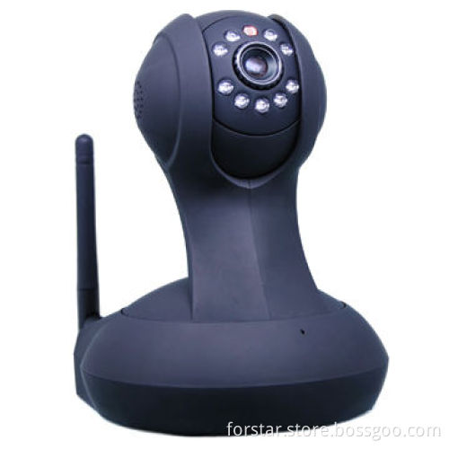 Indoor PT IP Network Camera, Two-way Audio Monitoring, 8m IR Night VisionNew